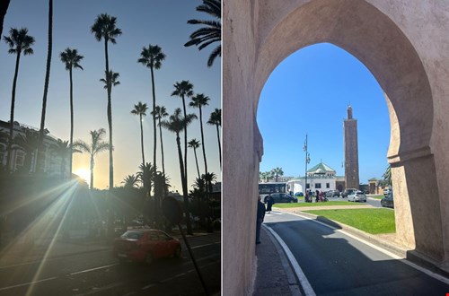 Im wunderschönen Casablanca sitzt das Familienunternehmen, das die Kissen herstellt