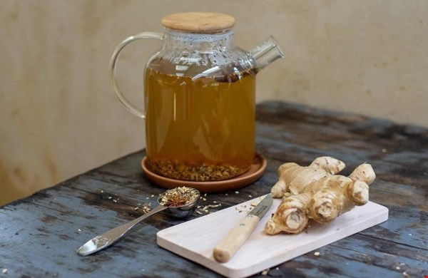 Herbsttipps: Rezept für Kräutertee & Apfel-birnen-kuchen